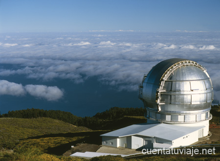 Observatorio del Roque de los Muchachos. Instituto de Astrofísica de Canarias. La Palma.